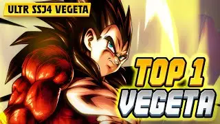Best Unit in the Game! Ultra SSJ4 Vegeta Showcase in Dragon Ball Legends