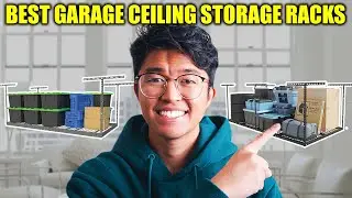 I Tested the BEST Garage Overhead Storage Racks from Amazon...