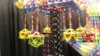 Magnetic construction set from Goobie Toys at Toy Fest West 2015