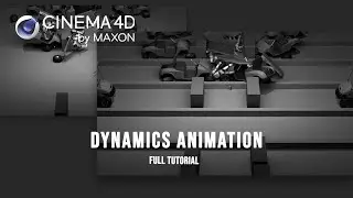 Dynamics Animation in Cinema 4D By Motion Design School
