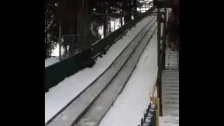 Tobaggan Chute Ride Lake Placid New York