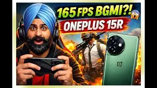 🎮 OnePlus 15R 165 FPS BGMI Gaming Review | Shocking Results 😱