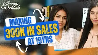 High School and Dollar Store Supplies to THRIVING Cleaning Business | Cleaning & Cocktails Ep. 32
