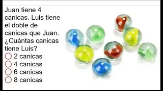 Pregunta resuelta sobre suma y la cantidad de canicas