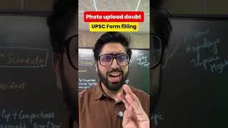UPSC Photo Upload Guidelines Explained | How to Upload Photo in UPSC Form | UPSC Form Filling#shorts