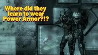 Raiders steal and wear Enclave Power Armor?
