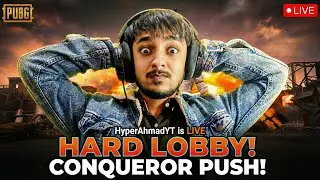 PUSHING FOR QONQUEROR + LEGEND | PUBG MOBILE | HyperAhmadYT