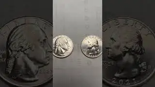 Comparing 2021-2022 George Washington Quarters