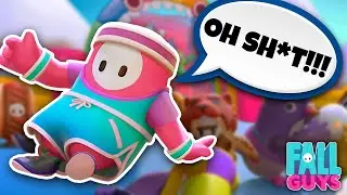 Fall Guys but with Human Screams