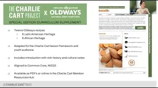 Oldways x Charlie Cart Project Live Cooking Demonstration