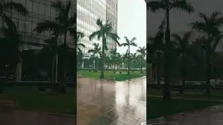 Baarishe || gurgaon doob gaya #gurgaon #barish #weather #nature #earth