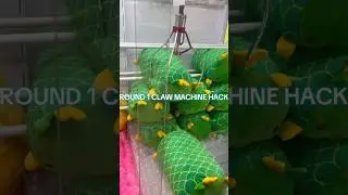 ROUND 1 CLAW MACHINE HACK 🧸✅ #round1 #clawmachine #clawmachinehack #round1arcade