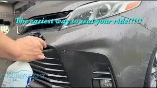 Why I love water activated Spray Sealants!!!!
