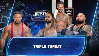 Seth Rollins vs Bronson Reed vs Bron Breakker, WWE SmackDown 2026 | WWE 2k25 Gameplay