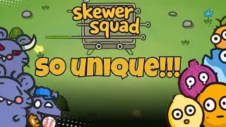 This NEW indie game is UNIQUE!!! Skewer Squad