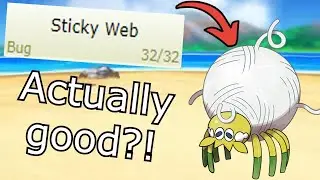 Sticky web tarountula is suprisingly good in generation 9 little cup!