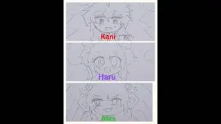 Baumkuchen End Credits - Amala ( Kani &times; Haru &times; Mei) #vocaloid #edit #cover