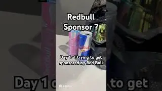 New Sponsor? Sponsored By @redbull #redbull #sponsored #shorts
