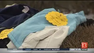 New Palestine kids help Indianapolis homeless stay warm (Sunday 6PM report)