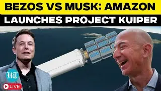 LIVE | Bezos Launches Amazon Satellite To Rival Musk's Starlink As a New Internet Network | US News