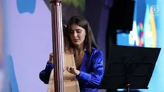 Musical performance by Sofia Zampicinini at the World Food Forum and 2025 Rome Water Dialogue