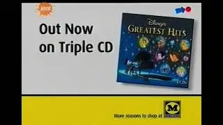 Disney's Greatest Hits CD Morrisons TV Advert