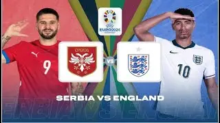 UEFA Euro Cup Drama: Serbia vs England - FC 24 Matchday Excitement! Match 7