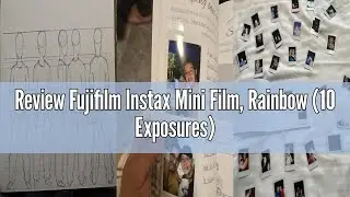 Review Fujifilm Instax Mini Film, Rainbow (10 Exposures)