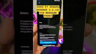POCO F7 GET ANOTHER HYPEROS 2.0.102 UPDATE FIXES HEAT ISSUES AND SOME BUGS #pocof7 #hyperosupdate