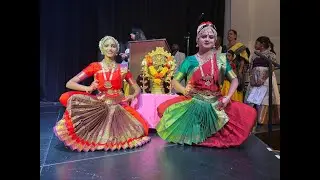 Samarpanam | Pushpanjali Performance by Suchisri & Vrithika | Tatya Performing Arts | Dallas | Texas