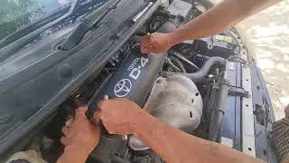 How to change Car Spark Plugs # Toyota Wish 2003 late 2004 Full Zgrade 2.0L part2