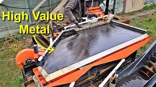 Metal Alloy Density Separation From Carbon Fiber