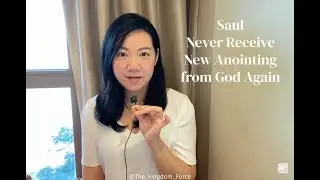[Prophetic Message] After the downfall, Saul NEVER Receive New Anointing From God Again