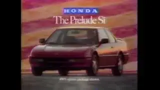 1990 Honda Prelude TV Commercial