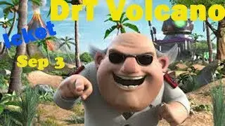 Boom Beach DrT Volcano All 7 Stages With My Mini Me HQ16 Account Hade To Boost Little
