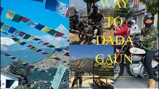 Bullet bike moto vlog pokhara nayabajar to valam dada gaun cottage.