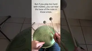 Why is it not allowed to play with mallets?