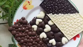 How to Make Dairy Milk Chocolate Bar at Home,Bubble crunch Cadbury#chocolate #sweetdessert #homemade