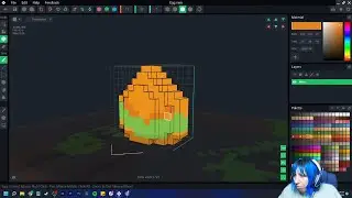 Создаём потрясающие произведения искусства в VoxEdit! Трансляция &laquo;Песочницы&raquo; в понедельник