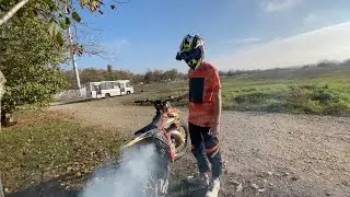 Построили МОТО ТРАССУ ! ЛЮТАЯ РАЗДАЧА НА КТМ 85sx