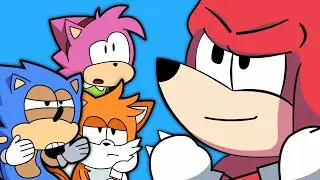 Knuckles Dun Goofed!! - CubePunks Cartoons