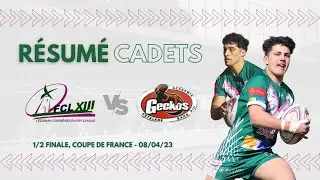 RÉSUMÉ | U17 Cadets - Lézignan VS Baho (1/2 CDF)