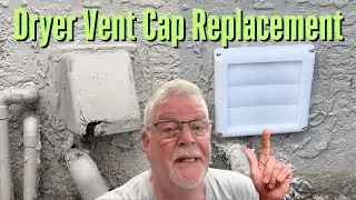 Dryer Vent Cover Replacement - Quick & Easy