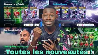 Tout savoir sur les nouveaut&eacute;s : Contrat individuel, Pack epic show time, Coach Guardiola 