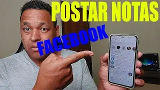 Como Postar Notas No Facebook