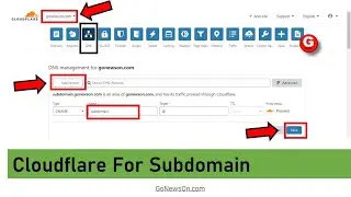 SOLVED: How to create subdomain for a website activate on Cloudflare in 3 mins