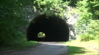 Journey Through the Mystical Road to Nowhere Tunnel in Bryson City