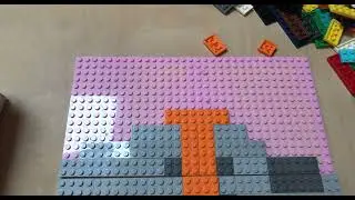 Stop Motion on Volcano Formation 