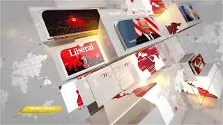 International News Opener For DBC NEWS TV | 3D Motion Graphics C4D/AE Animation