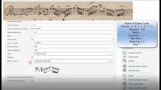 How to Create Music Incipits in Muscat using Plaine & Easie Code